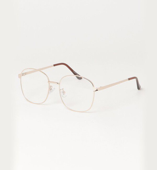 fredy emue「細メタルスクエアメガネ」|メガネ|