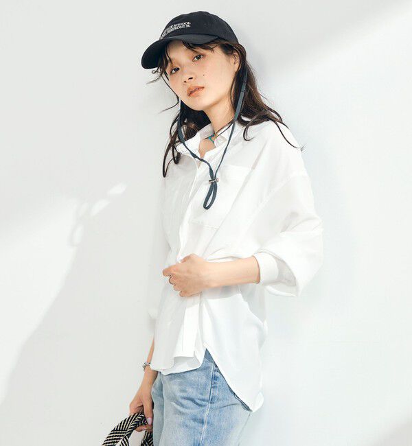 fredy emue「とろみカシュクールシャツ」|シャツ・ブラウス|