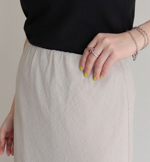 fredy emue「リネンマーメイドスカート」|スカート|