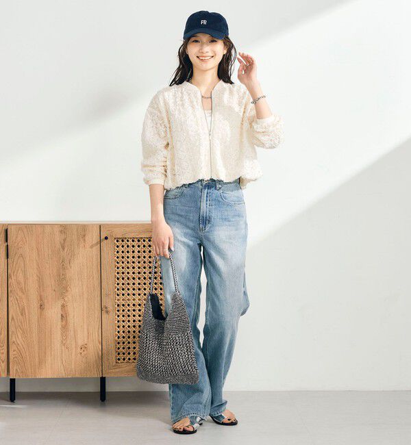 fredy emue「シアーレースZIPブルゾン」|ブルゾン・スタジャン|