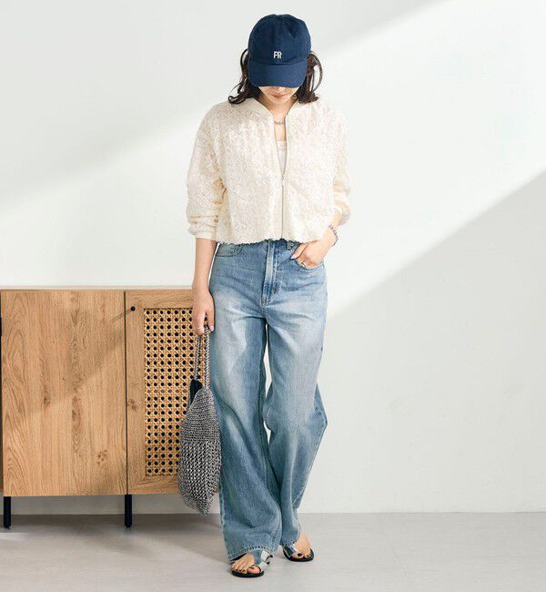 fredy emue「シアーレースZIPブルゾン」|ブルゾン・スタジャン|