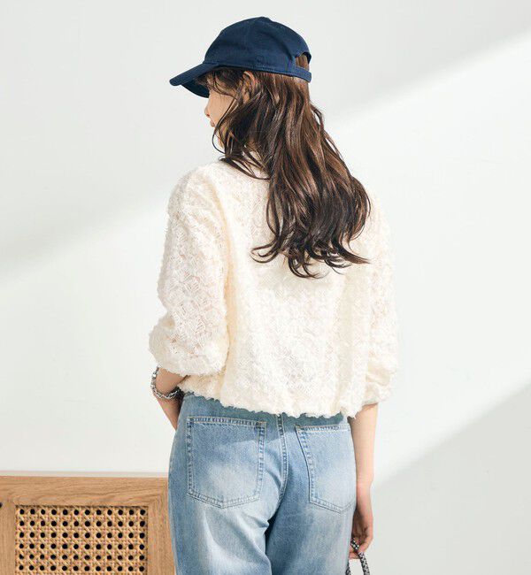 fredy emue「シアーレースZIPブルゾン」|ブルゾン・スタジャン|