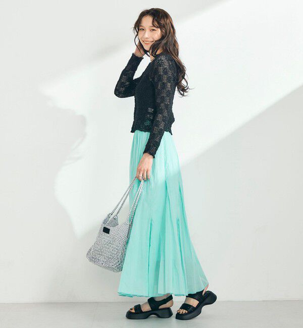 fredy emue「COTTONマチ付きギャザースカート」|スカート|