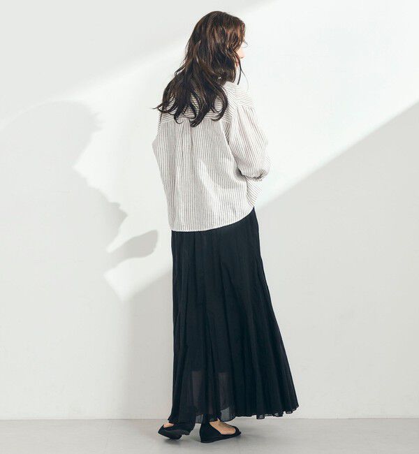 fredy emue「COTTONマチ付きギャザースカート」|スカート|