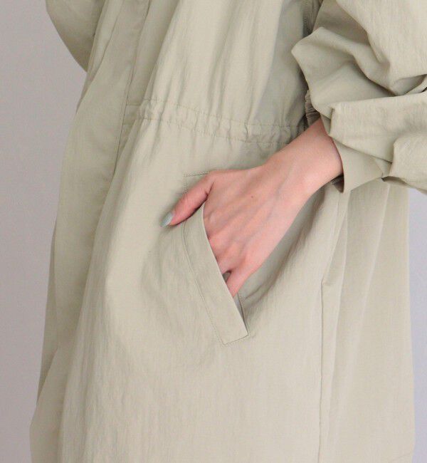 fredy emue「ナイロンミディ丈フードブルゾン」|ブルゾン・スタジャン|