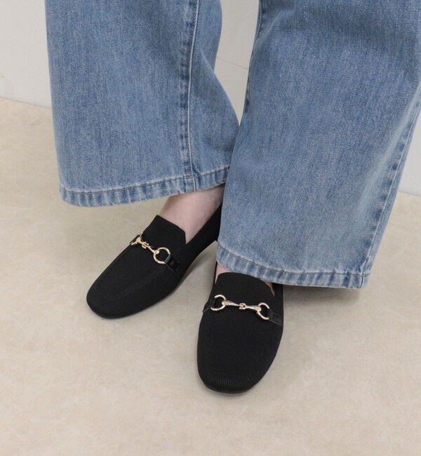 fredy emue「撥水ニットビットローファー」|その他|