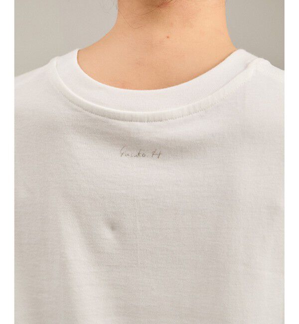 SALON adam et rope'「Yasuko Hirano / 平野泰子 ARTプリントノースリーブT」|タンクトップ|