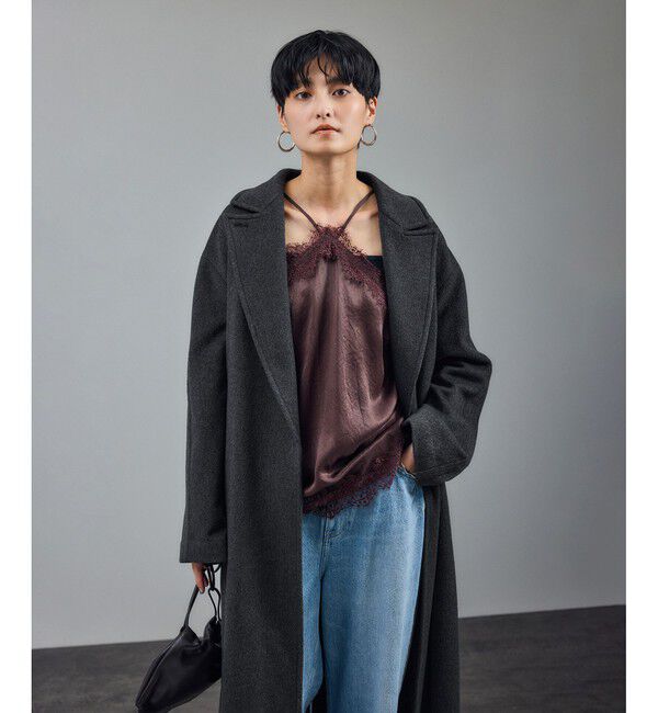 SALON adam et rope'「ピュアカシミヤナロートレンチコート」|トレンチコート|