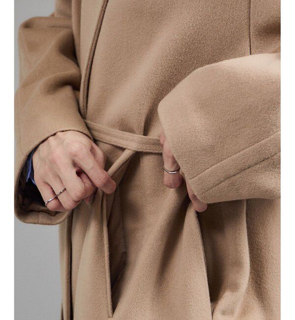 SALON adam et rope'「ピュアカシミヤナロートレンチコート」|トレンチコート|