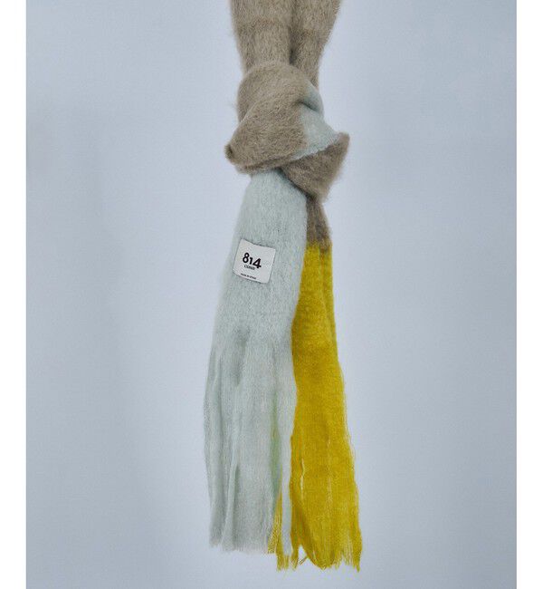 SALON adam et rope'「【Ezcaray（エスカライ）】COLOR BLOCK」|マフラー|