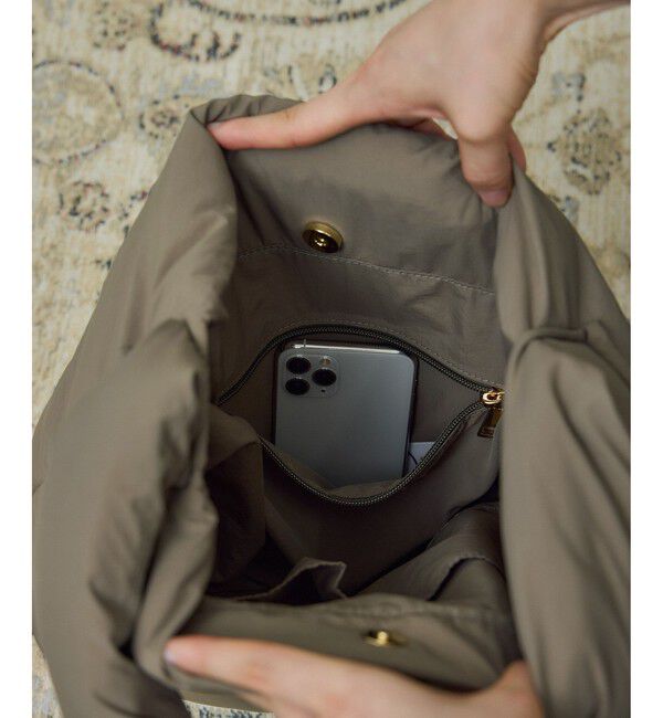 SALON adam et rope'「【WEB限定】軽量パフナイロンワンハンドルトート / A4対応」|トートバッグ|