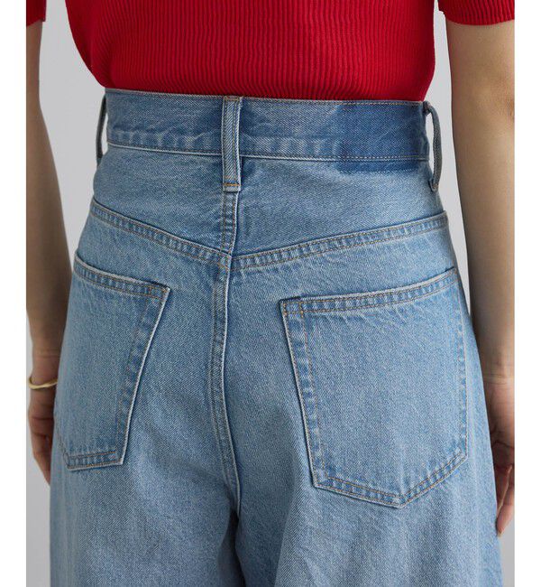 SALON adam et rope'「【WEB限定】フロントタックデニムパンツ」|デニム|