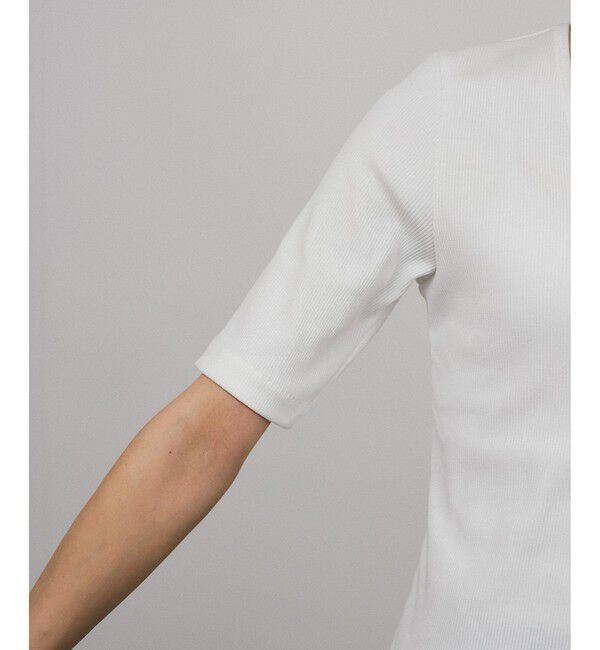 SALON adam et rope'「プリマベールファームリーリブT / UVケア・洗える・新色追加」|Tシャツ・カットソー|