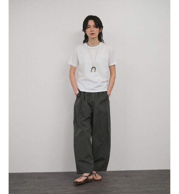 SALON adam et rope'「ウォーターリペレントイージーカービーパンツ / 撥水加工」|チノ|