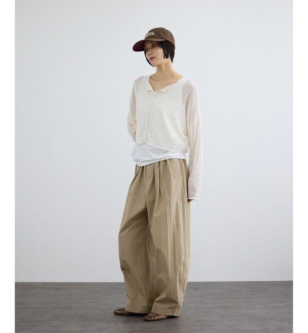 SALON adam et rope'「ウォーターリペレントイージーカービーパンツ / 撥水加工」|チノ|