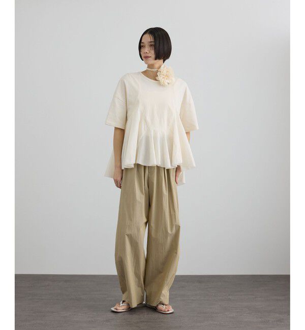 SALON adam et rope'「ウォーターリペレントイージーカービーパンツ / 撥水加工」|チノ|