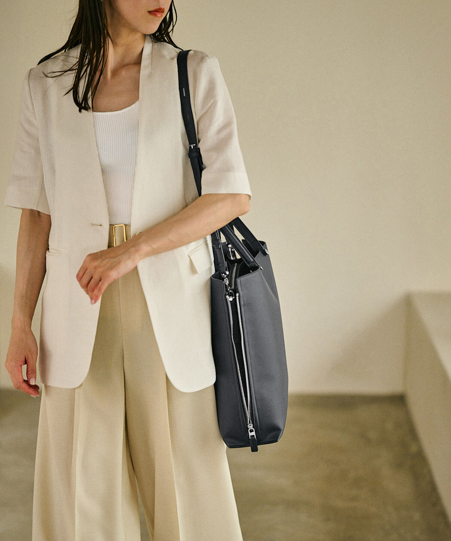 E'POR「【A4対応】【E'POR】Y BAG Large【通勤】【メディア掲載】」|トートバッグ|