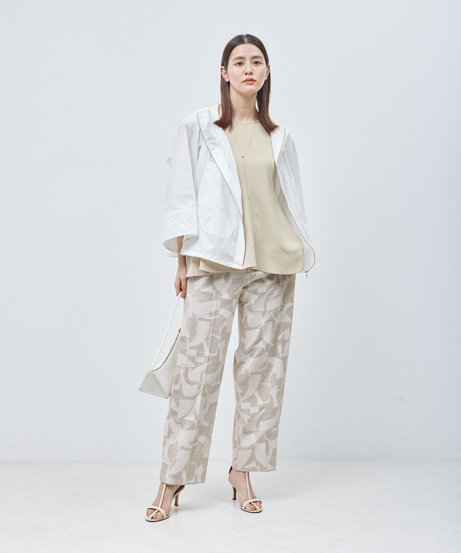 ROPE「サイドタックストレートパンツ【メディア掲載】」|その他|