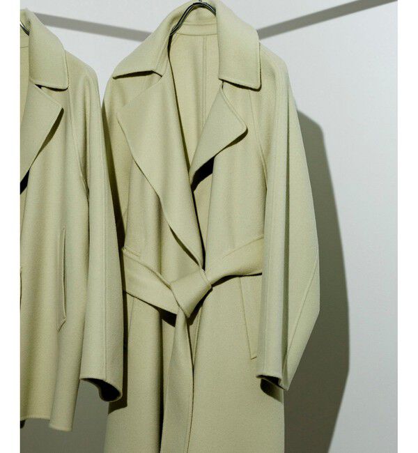 ROPE「ラムウールリバーロングコート【Sサイズフェア対象】」|チェスターコート|