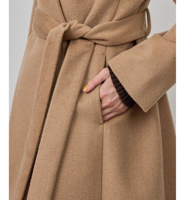 ROPE「プレミアムカシミヤ ショールカラーコート」|ステンカラーコート|