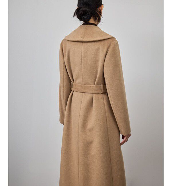 ROPE「プレミアムカシミヤ ショールカラーコート」|ステンカラーコート|