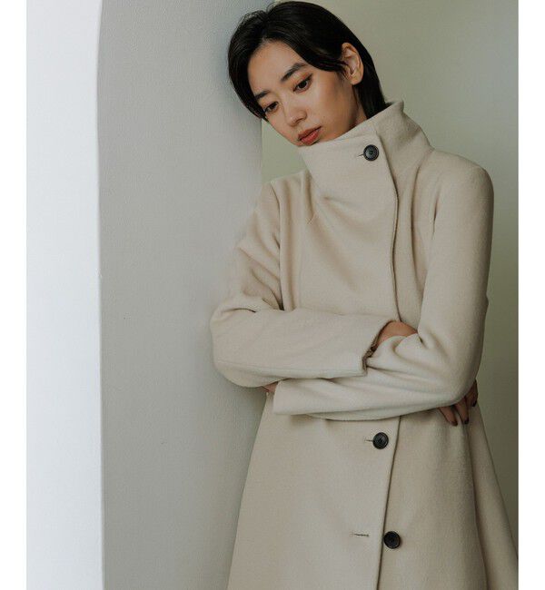 ROPE「プレミアムカシミヤ ロングコート【逸品・マルチWAY】」|ステンカラーコート|