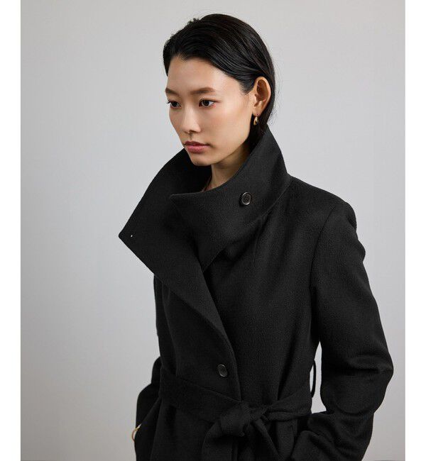 ROPE「プレミアムカシミヤ ロングコート【逸品・マルチWAY】」|ステンカラーコート|