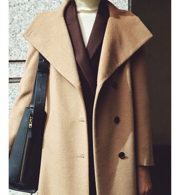 ROPE「プレミアムカシミヤ ロングコート【逸品・マルチWAY】」|ステンカラーコート|