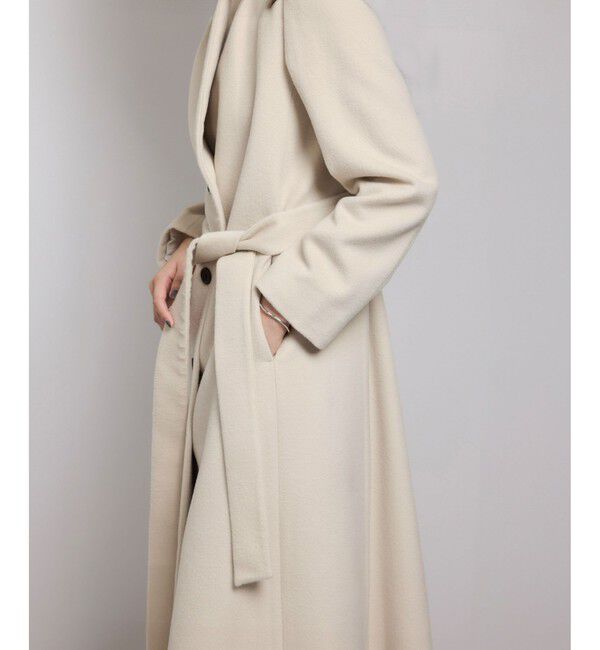 ROPE「プレミアムカシミヤ ロングコート【逸品・マルチWAY】」|ステンカラーコート|