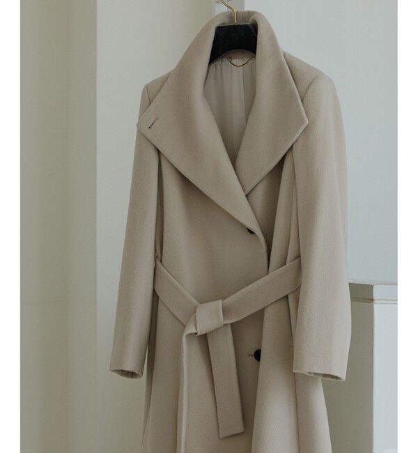 ROPE「プレミアムカシミヤ ロングコート【逸品・マルチWAY】」|ステンカラーコート|