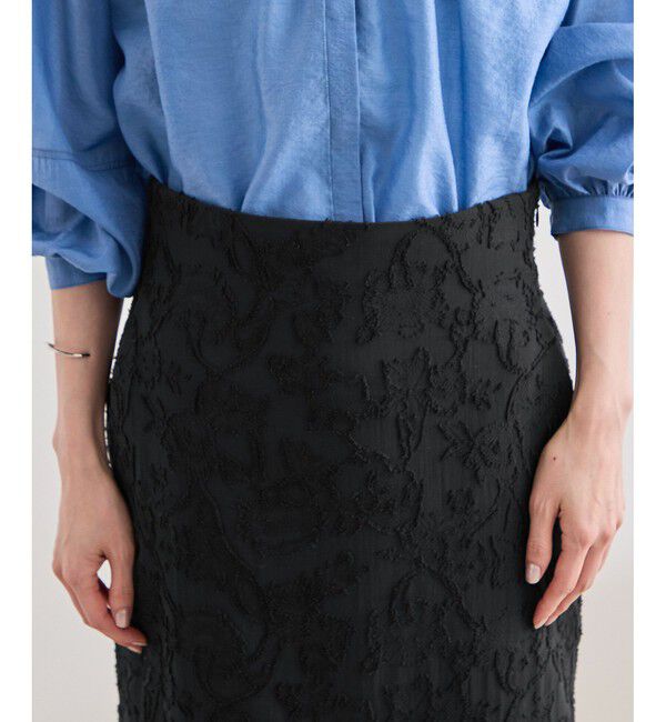 ROPE「ジャガードタイトスカート/セットアップ対応」|スカート|