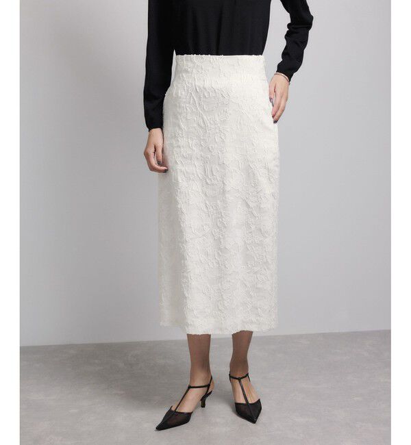 ROPE「ジャガードタイトスカート/セットアップ対応」|スカート|