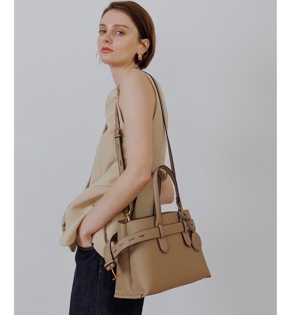 ROPE「【E'POR】A BAG Medium/通勤・26SS新型」|ハンドバッグ|ベージュ(27)