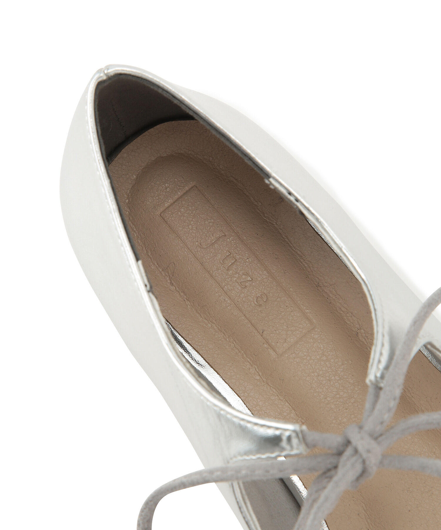 Juze「【新色・追加生産】リボンフラットパンプス」|パンプス|