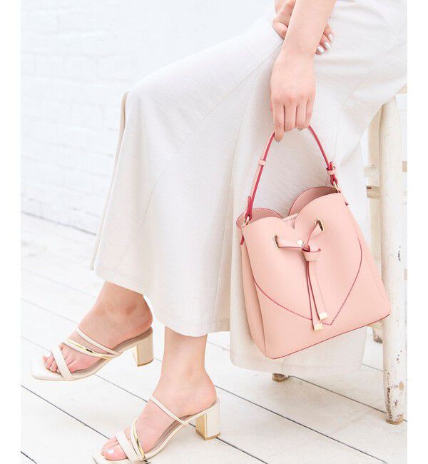 VIS「【累計4万点突破】【2WAY】ハートカットバッグ/追加」|ショルダー・メッセンジャー|