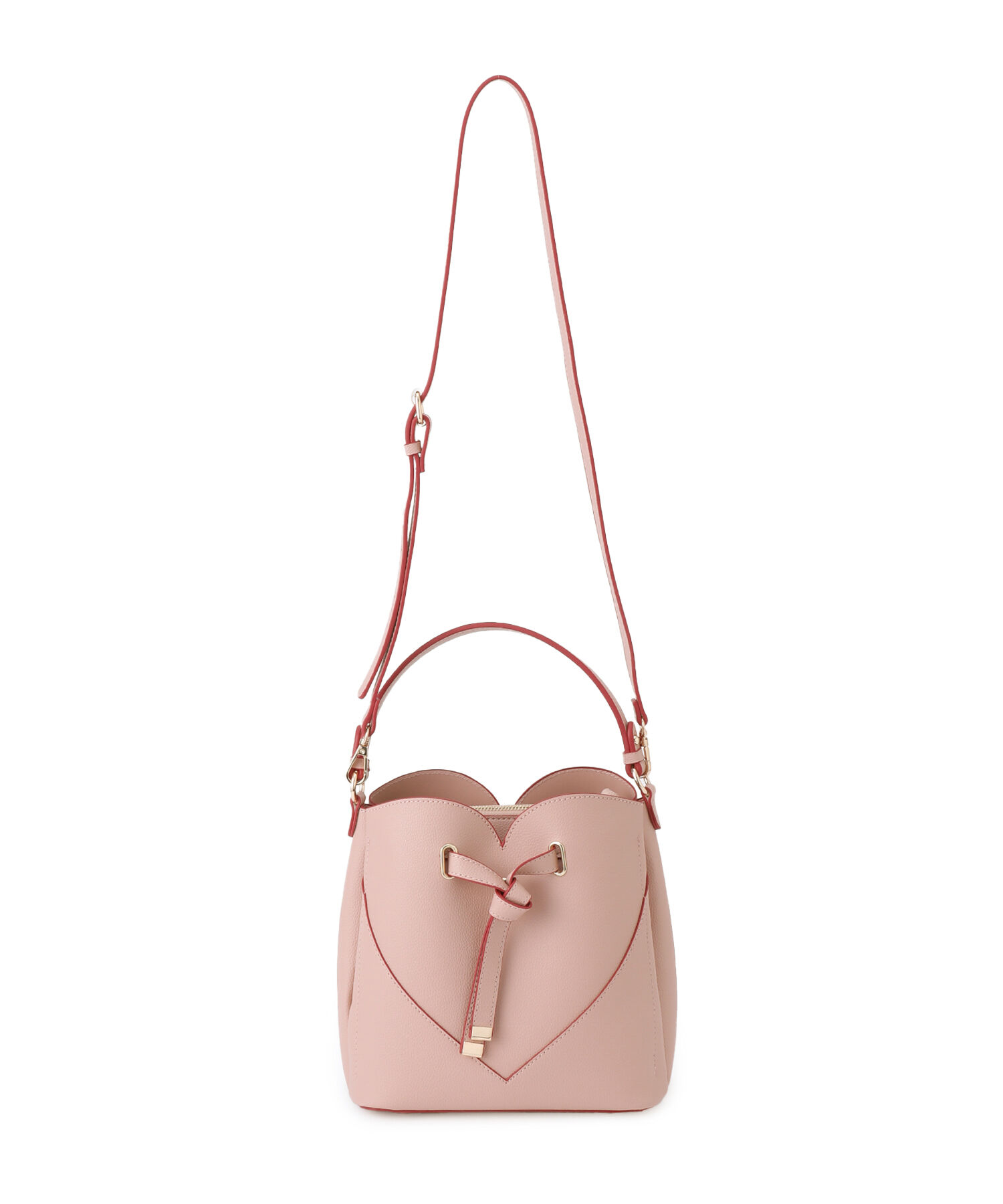 VIS「【累計4万点突破】【2WAY】ハートカットバッグ/追加」|ショルダー・メッセンジャー|