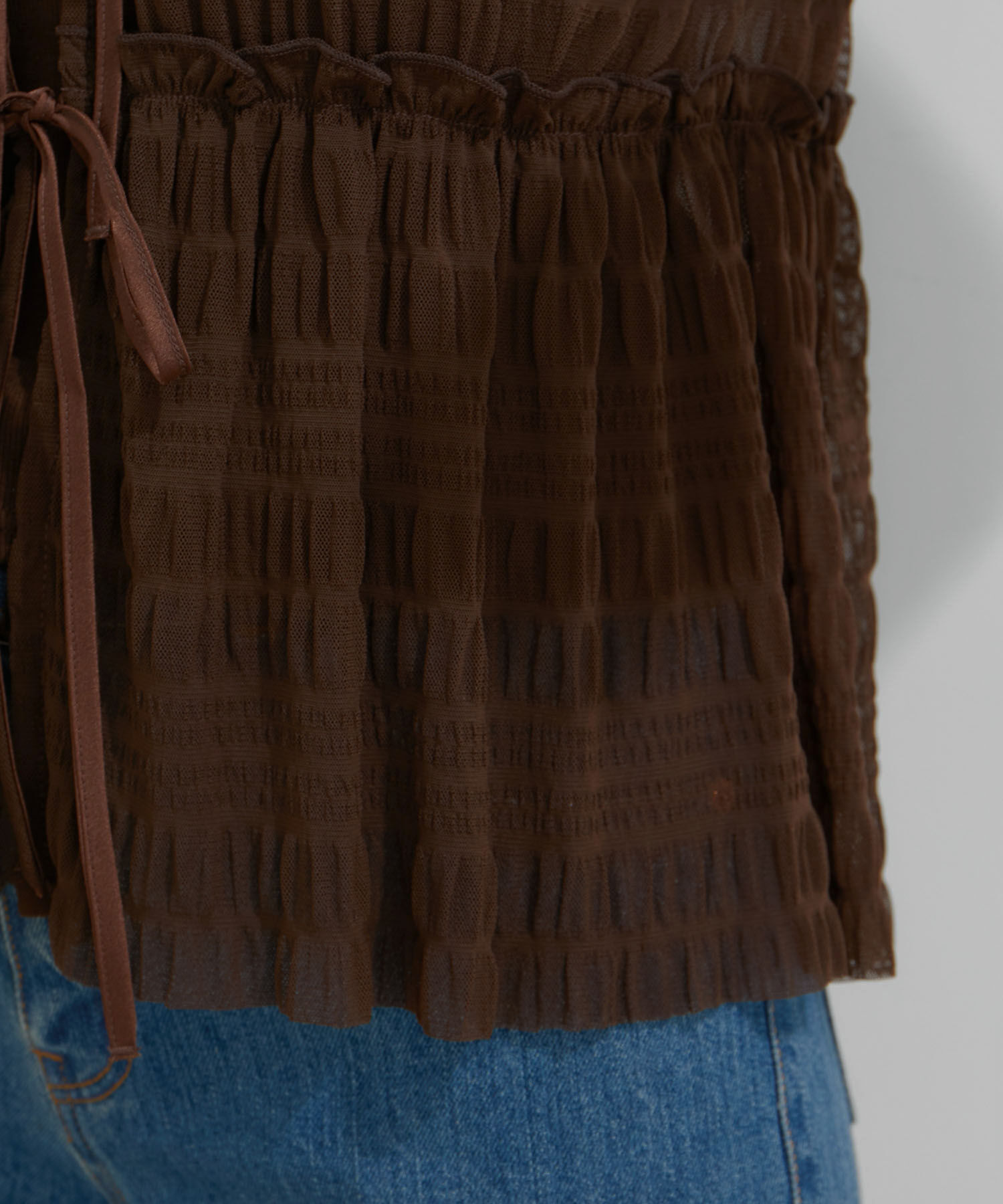 VIS「【SET】シャーリングカーデ&times;キャミアンサンブル【洗える】」|その他|