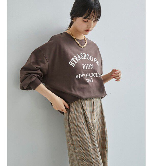 VIS「【新色追加】【選べる4色】裏毛スウェットプルオーバー」|スウェット・ジャージ|