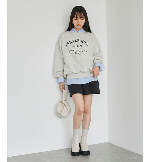 VIS「【新色追加】【選べる4色】裏毛スウェットプルオーバー」|スウェット・ジャージ|