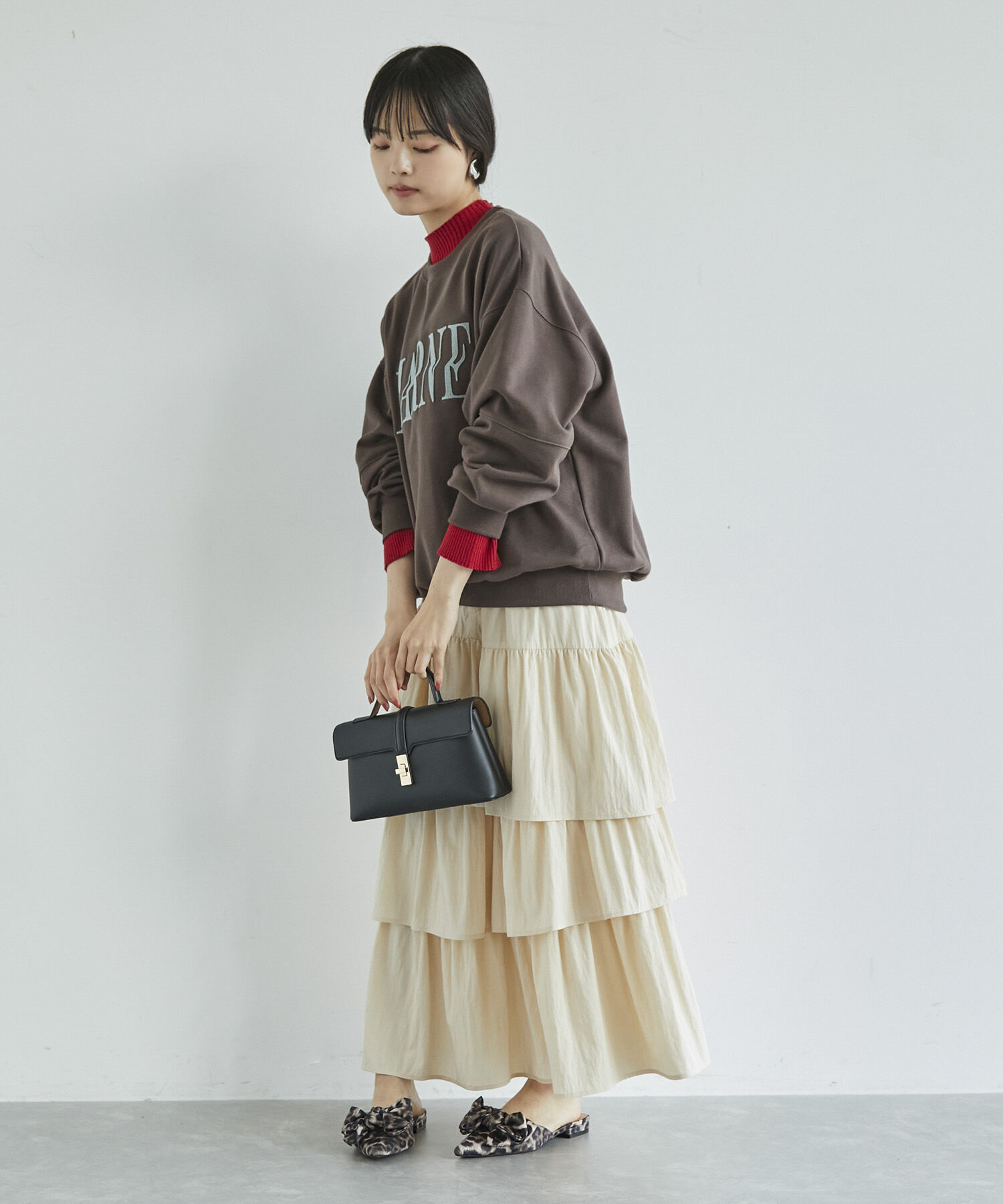 VIS「【新色追加】【選べる4色】裏毛スウェットプルオーバー」|スウェット・ジャージ|