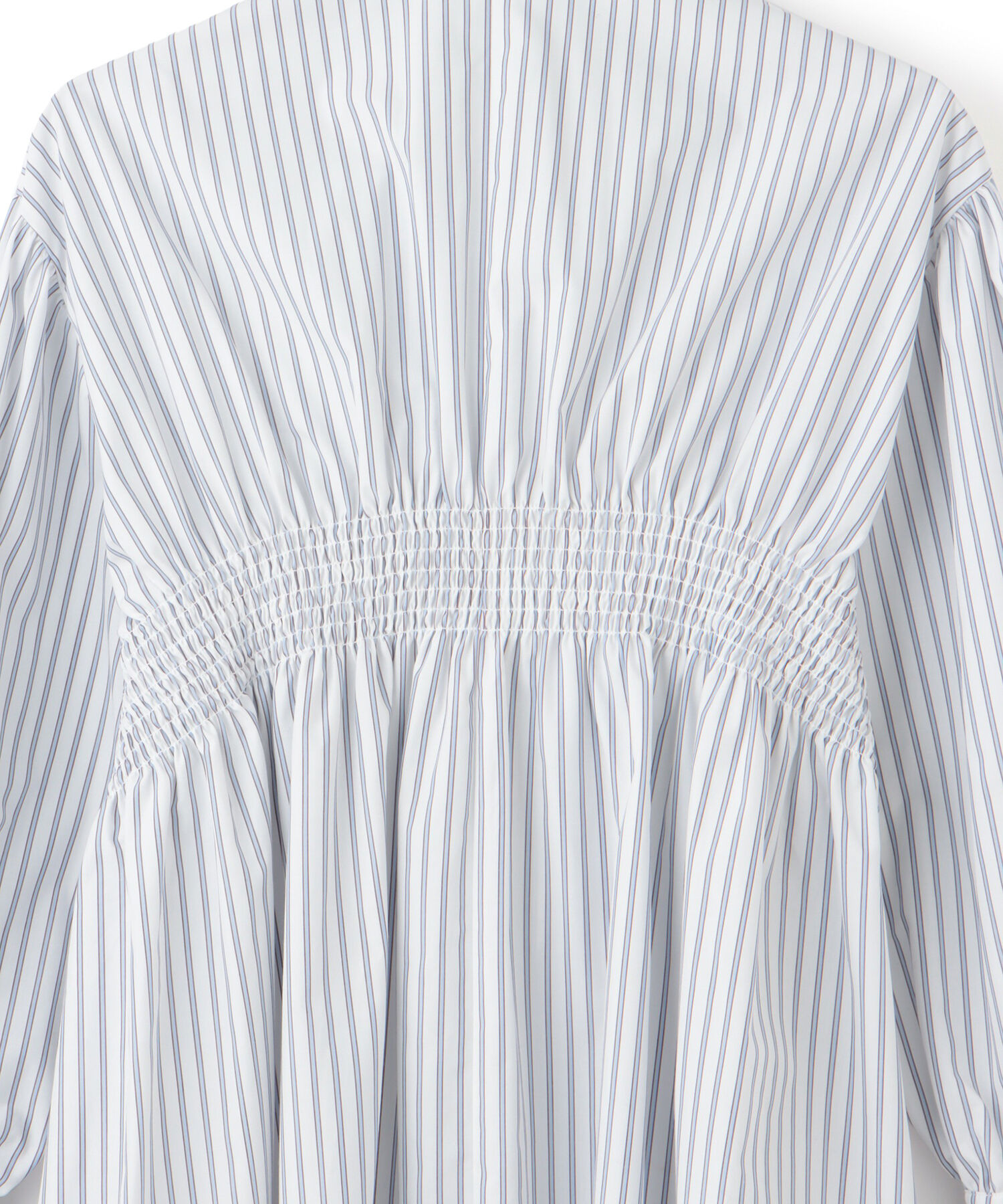 VIS「リボン付きバックシャーリングシャツ」|シャツ・ブラウス|