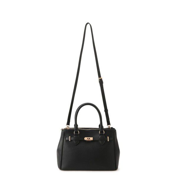 VIS「【新色追加】【2WAY】フロント金具3層トートバッグ」|ショルダー・メッセンジャー|