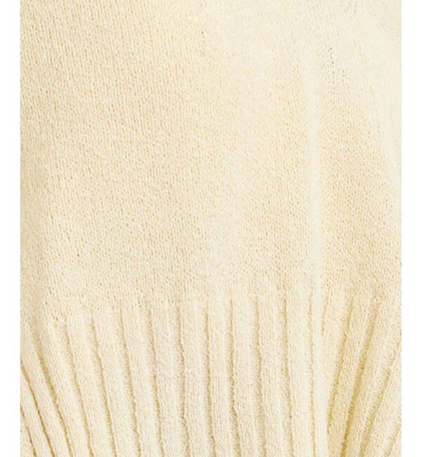 VIS「深Vネックミックスニットプルオーバー」|ニット・セーター|