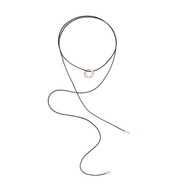 VIS「ニュアンスリングマルチコードネックレス」|ネックレス|