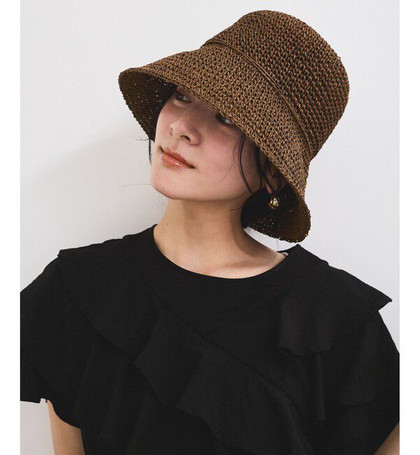 VIS「シンプル雑材ハット」|ハット|