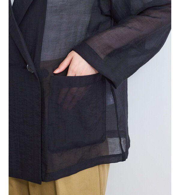 VIS「シアーリラックスジャケット」|テーラードジャケット|
