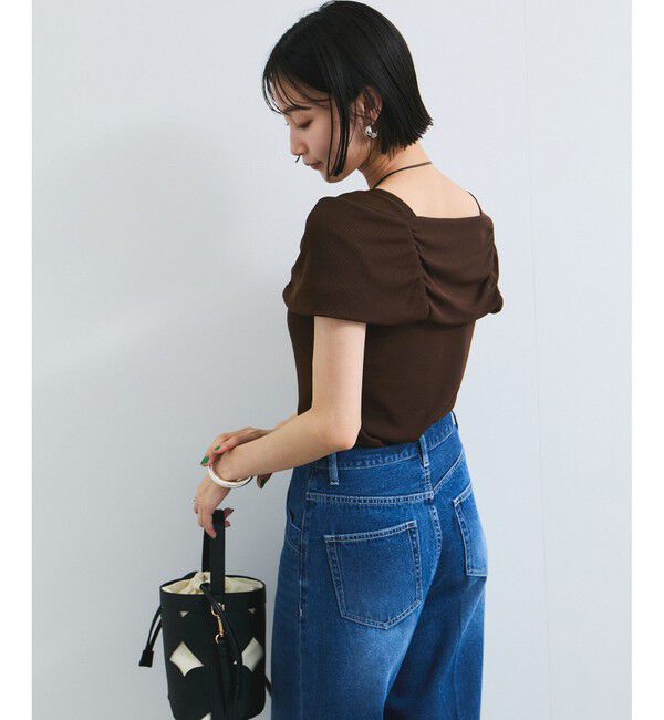 VIS「オフショルダーテレコカットソープルオーバー」|ニット・セーター|