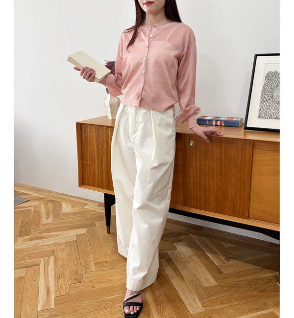 VIS「【WEB限定】ラメシアーカーディガン」|カーディガン|