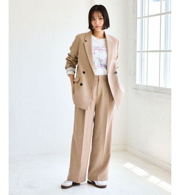 VIS「フォト＆ロゴアソートロングスリーブTシャツ」|Tシャツ・カットソー|