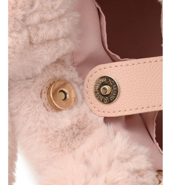 VIS「【2WAY】ファーリボントートバッグ」|トートバッグ|